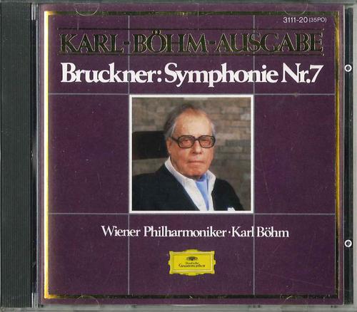 

CD KARL BOHM - Bruckner Symphonie Nr.7 311120 POLYDOR Japan Classical Used