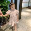 Girls Summer Vintage Qipao Dress Kids Stylish Hanfu Princess Gown Toddler Baby Chinese Traditional Clothing