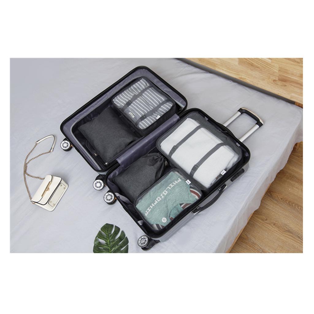 6Pcs/Set Portable Clothing Sorting Organizer Travel Bags Set Luggage Accessories