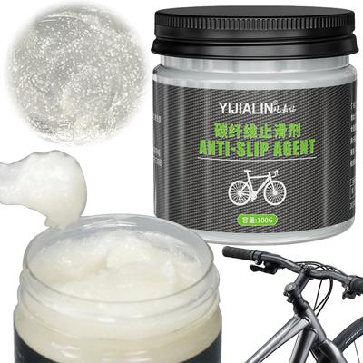 100g Anti Slip Bicycle Grease Bicycle Assembly Grease Carbon Fiber Anti Slip Agent for Bike Seatpost Handlebar Frame Stem
