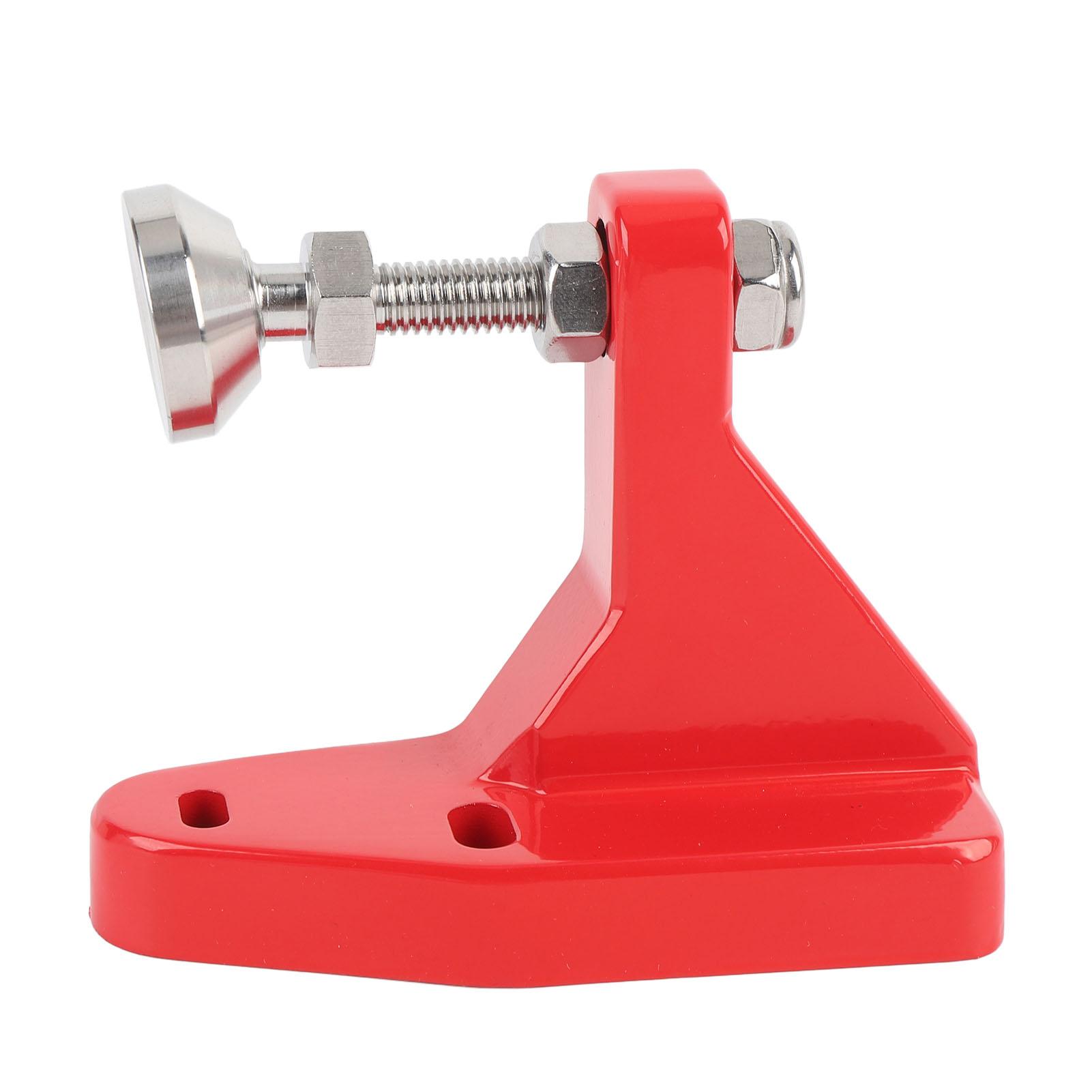 Chrome Master Cylinder Brace Billet Aluminum Red Master Cylinder Support Bracket Replacement for Polaris  s