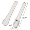 1 pièce Mini Cuillère Spatule Cosmétique Soin de la Peau Cuillère Beauté Métal Masque Visage Pelle Réutilisable Pour Massage Absorption Crème Yeux Visage