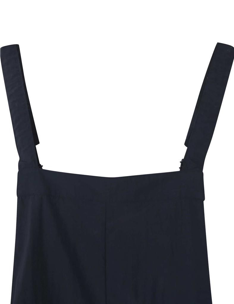 Enbiei Sleeveless Woven Dress Dark Navy