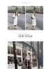 Women's Long Over-the-Knee Down Jacket - 2025 Winter Korean Style, Loose Fit, Thick White Duck Down, Mid-Length Coat for Couples