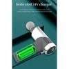 60W Upgrade LCD Touch Screen Deep Massage Smart Fascia Gun w/ 5 Silicone Heads
