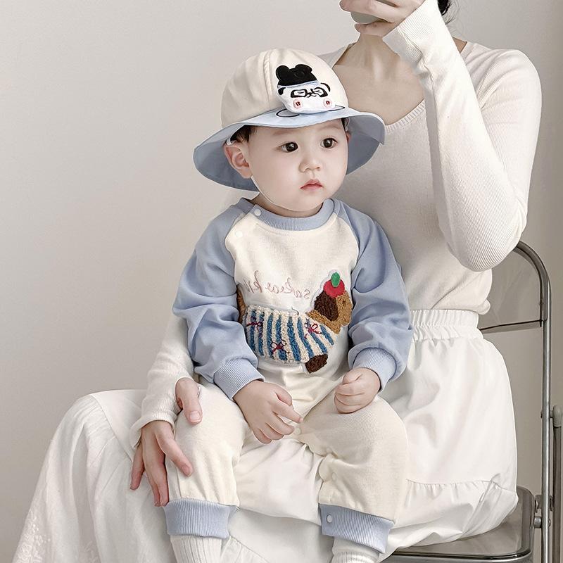 Infant and Toddler Fisherman Hat Spring and Autumn Cute Baby Super Cute Sunbath Hat Boy and Girl Sun Protection Versatile Hat Fashionable