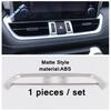 Car Center Air Conditioning Outlet Decoration Frame Warning Light Lamp Switch Cover Trim For Toyota RAV4 RAV 4 XA50  - 2024