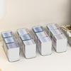 Plastic Box with Multiple Compartments Efficient Card Storage Container with 4 Inner Boxes Business Card Organizer