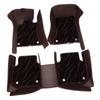 Genuine Leather Car Floor Mats - Universal Fit for Various Models, Available for Dropshipping.
