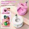 Magnet for Cat Eye Nail Polish Uniform Magnetic Force Rotating Cat Eye Magnets Tool White Strong Automatic Magnet