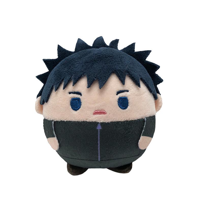 10cm Cartoon Jujutsu Kaisen Round Plush Toy Yuji Itadori Maki Zenin Choso Cosplay Doll For Anime Fans