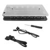 4Pin PWM & 5V 3Pin ARGB Multi Way Splitter ARGB and PWM HUB 10/16 Hub Case Fan Hub Adapter Cooler Master SATA Power