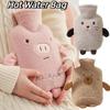 Leak-proof Hot Water Bottles Cute Hand Warmers Cartoon Water-filling Bottle  Female
