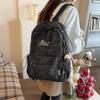 Zaino da Donna con Stampa Stelle e Luna – Carino Design Cosmico Borsa da Scuola con Tasche Multiple e Spallacci Regolabili – Perfetto per l'Uso Quotidiano