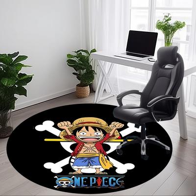 1pc One Piece Office Round Area Rug, Under Office Chairs Bedroom Living Room Home Decor A1022201