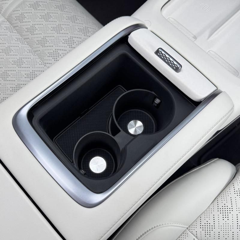 For ZEEKR 7X 2025+ Centre Console Armrest Cup Holder Anti-Slip Mat Storage Organizer Pad Interior Protective Pad Car Accessories