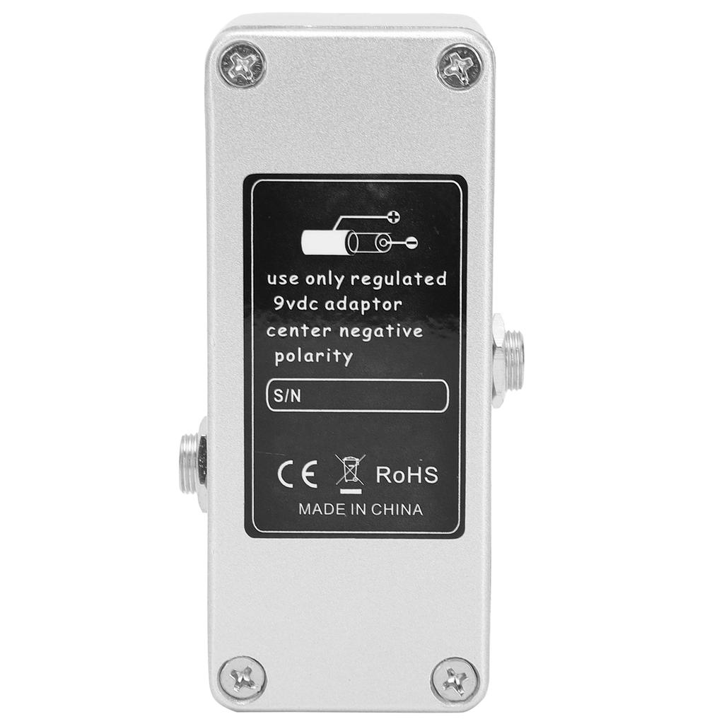 Overdrive-Effekt 2 Sprachmodi Höhenausgangsverstärkungsregler Effekte E-Gitarrenzubehör