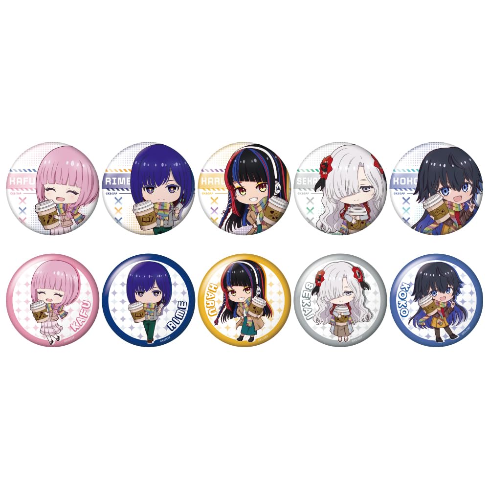 Город Камитсубаки в процессе строительства. Торговые значки (мини-персонажи10 типов) в отдельности