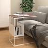 VidaXL Side Table White 55x36x59.5 Cm Engineered Wood 343106