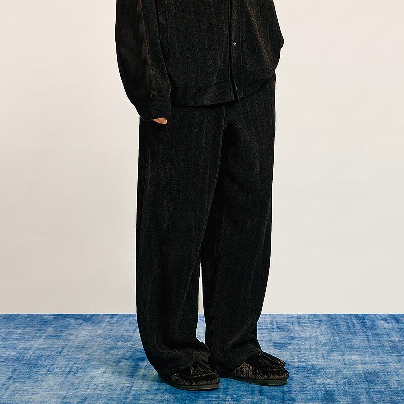 CROQUIS Men's Loose Straight-Leg Trousers