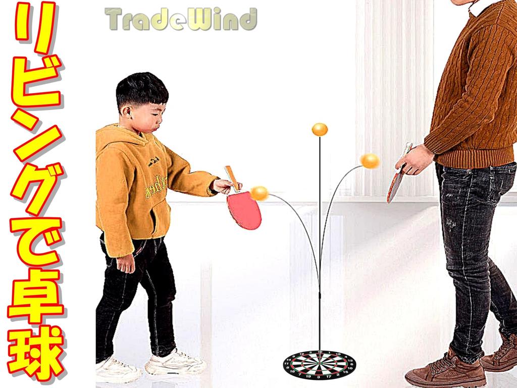 TradeWind Table Tennis Practice Core Indoor Senior and Dynamic Vision Improvement Set, Training, Exercise, Rehabilitation, Reflexes, (Dartboard