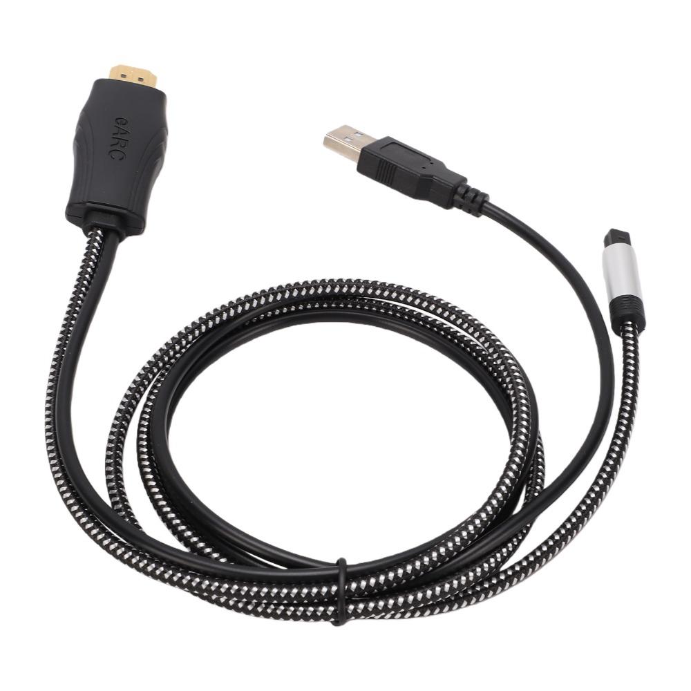 Plug and Play eARC ARC to Optical Converter Optical Audio Adapter  Soundbar Connection