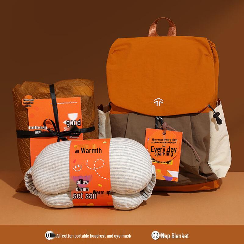 Business Gift Set with Water Bottle & Backpack