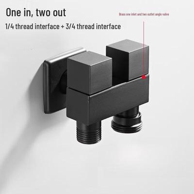 OEING Dual-Control 1-in-2-out Angle Valve