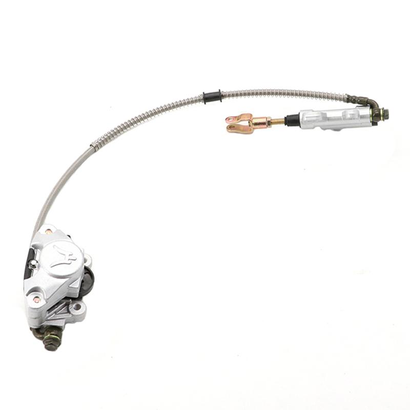 Rear Disc Brake Caliper System Pad Rear Hydraulic Brake Caliper Pump for 150cc 200cc 250cc ATV Quad
