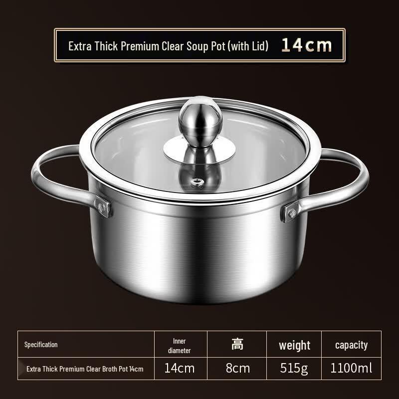 GOWKE Stainless Steel Personal Hot Pot
