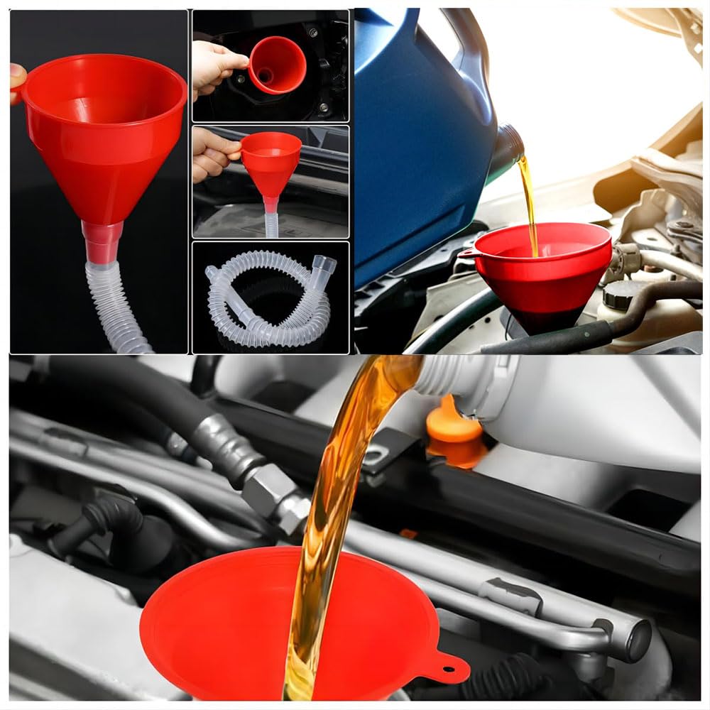 Samcos Nálevka, Nálevka, Sada 2 kusů, Univerzální pro automobily a motocykly, Dlouhá
