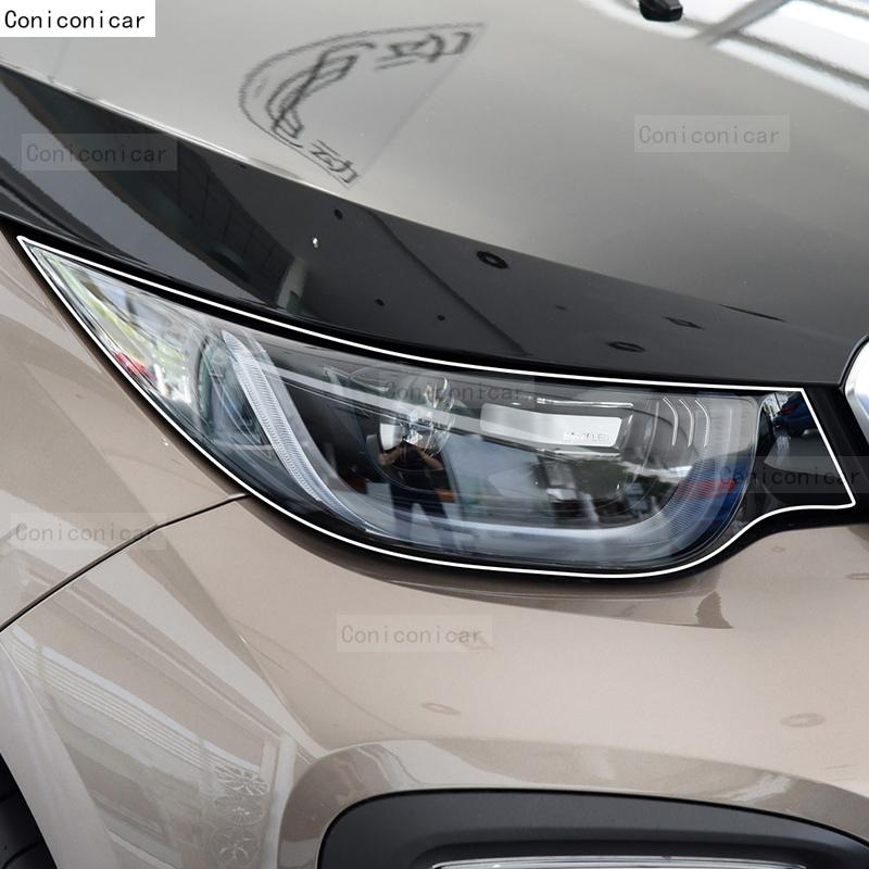For BMW I3 I01 2013-2020 Car Headlight Transparent TPU Protective Cover Film Front Light Tint Change Color Sticker