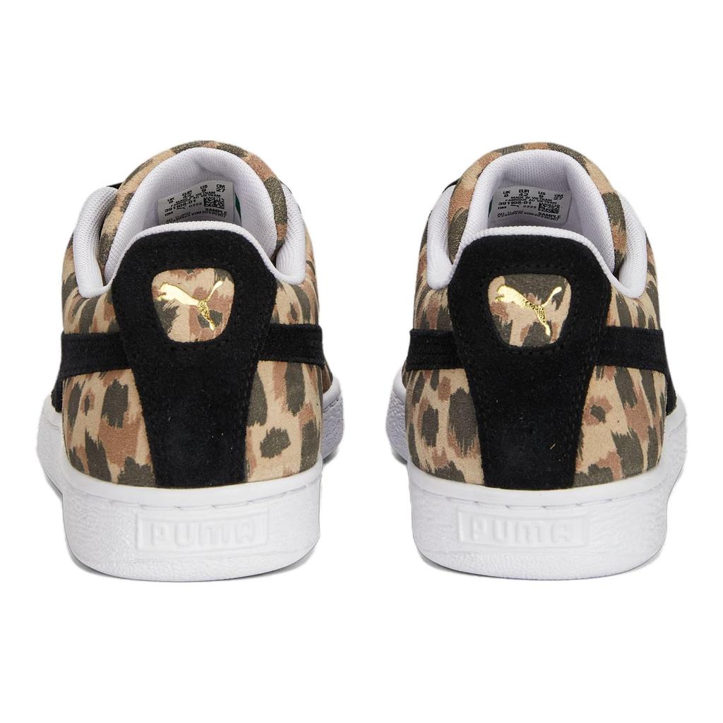 Puma Suede Animal Print - Granola Unisex Sneakers Brown Black White 391108-01