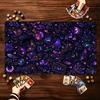 Cosmic Galaxy Swirl Art Large Game Playmat Non Slip Rubber Desk Mat For Card Gaming Laptop Keyboard Home Office Setup