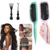 Cepillo para peinar y dar forma al cabello rizado de peluquería para hombres y mujeres. Reduce los tirones.