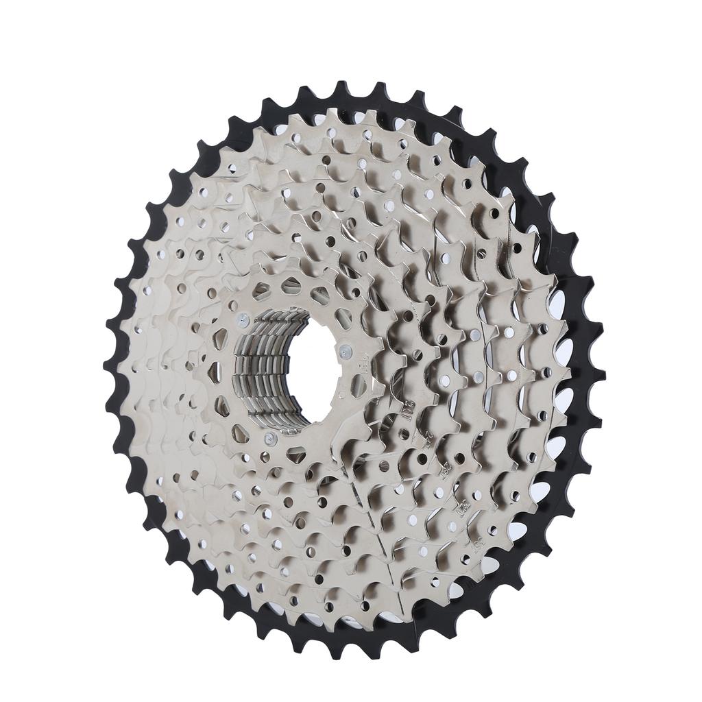 Mountain Bike 10 Speed Freewheel Lightweight Bicycle 11‑40T Cassette Flywheel for Mountain Road Bicycle