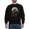 DC Comics Mens Batman Arkham Knight Halloween Moon Sweatshirt