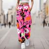 Unisex Halloween Print Sweatpants - Loose Fit Casual Pants for Holiday Costume Parties