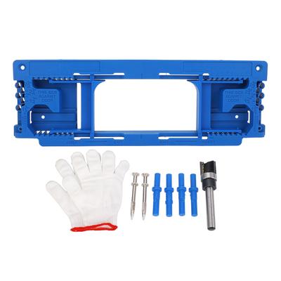 Türscharnier Frässchablone Einstellbar Vielseitig Türscharnier Jig Kit für 212 bis 6 Zoll Scharniere