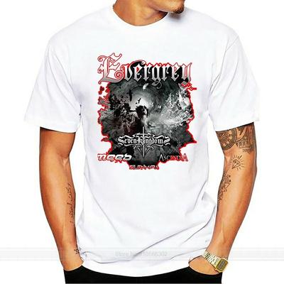 Create Shirts Evergrey Short Sleeve Printed ONeck Tee For Men Cotton Tshirt Men Summer Fashion Tshirt Euro Size