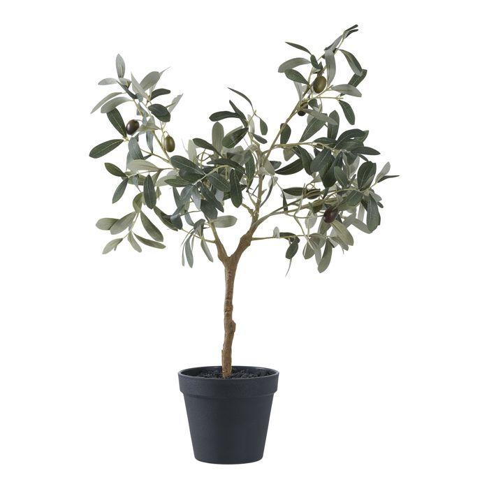 Plante artificielle - HOUSE NORDIC - Olivier - 61 cm - Vert - Entretien facile - Design contemporain