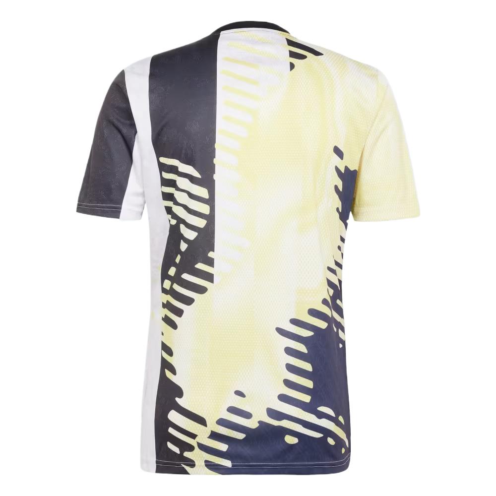 Adidas Juventus 24/25 Pre-Match Jersey Pure Sulfur/Black/Legend Ink Men Streetwear JE4307