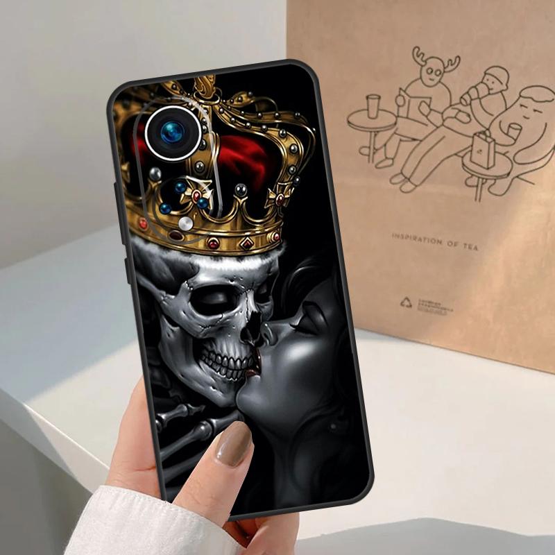 Skeleton Skull Kiss Case For Honor Magic 7 Lite 5 6 8 Pro Cover For Honor 400 200 90 70 50 X8a X8b X9a X9b X9c