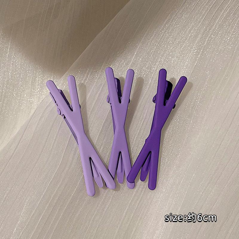 3/4Pcs/Set Women Girls Fashion Coffee Color Geometric Star Ornament Hair Clips Adult Sweet Hairpins Female Cute Hair Accessories