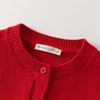DAVE&BELLA Girls' Autumn Knitted Cotton Vest