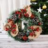 Fresh Christmas Wreath for Window and Door Display Decorations