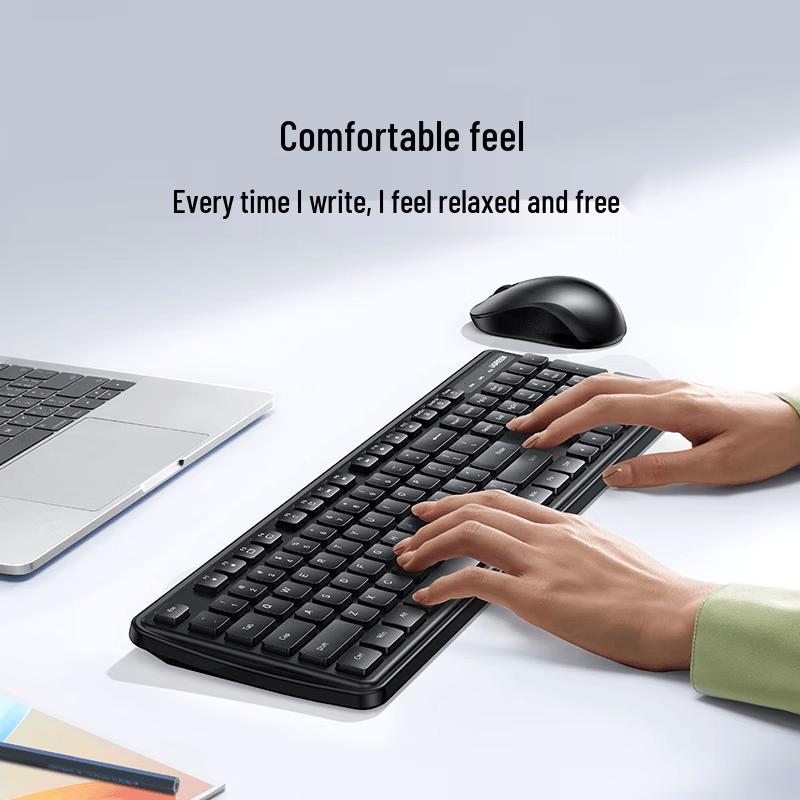 Ugreen 2.4G Wireless Full-Size Keyboard Mouse Combo