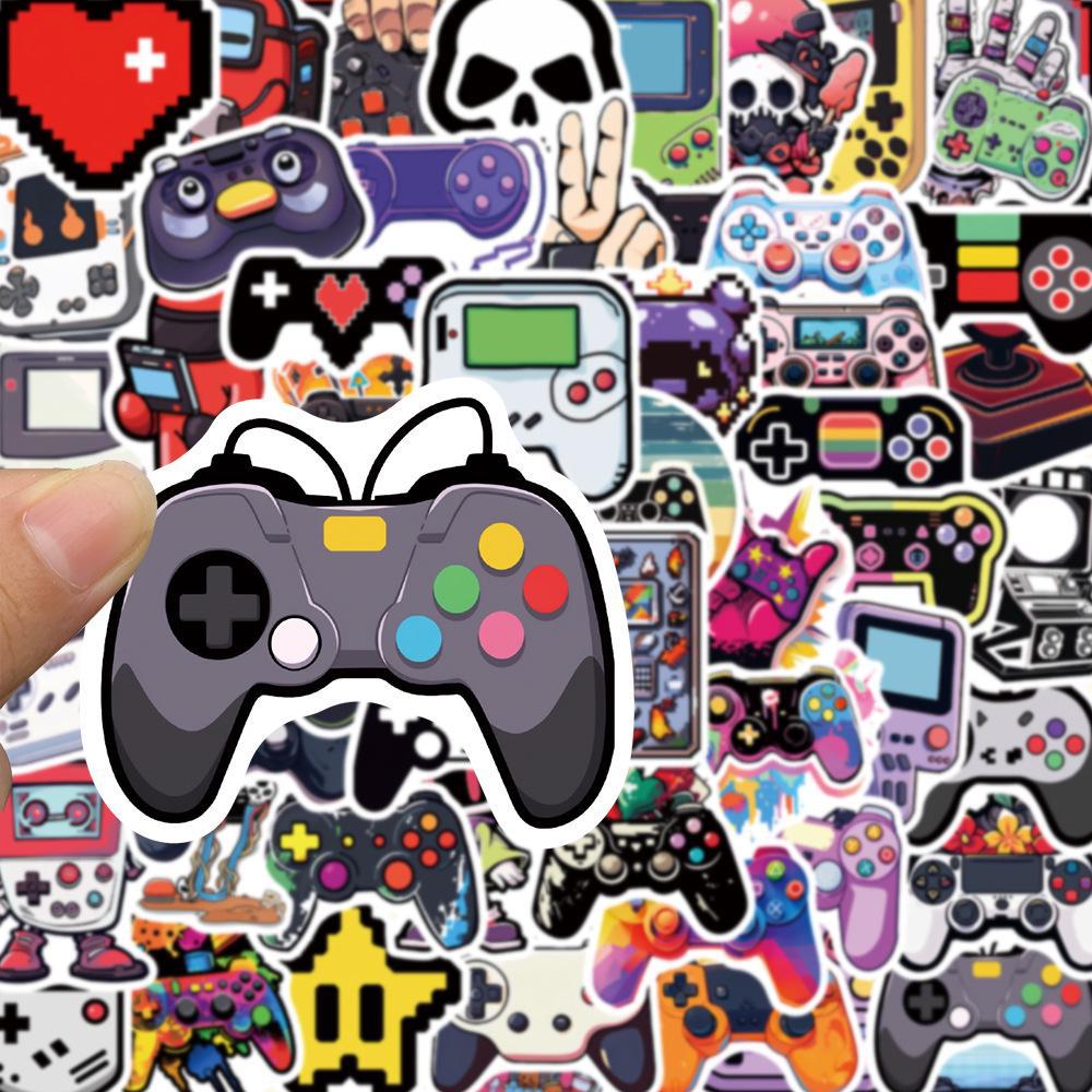 57 Retro Video Game Graffiti Stickers for Laptops & Phones