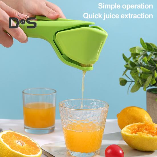 Exprimidor de Limón Manual Exprimidor de Limón de Mano Prensa Manual de Verduras Fácil de Usar Exprimidor de Cítricos para Cocina Bar Viajes al Aire Libre