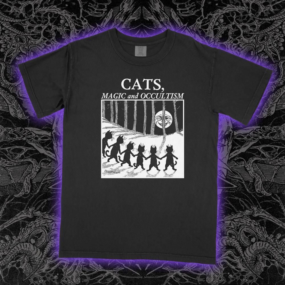 Cats Magic And Occultism Tee Unisex Tee